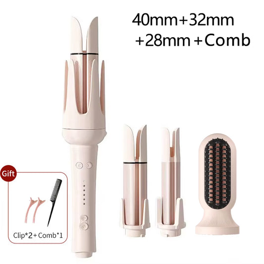 32MM Automatic Hair Curler Auto Rotating Ceramic Hair Roller 40Mm Big Waver Professional Curling Iron Curling Wand Hair Waver